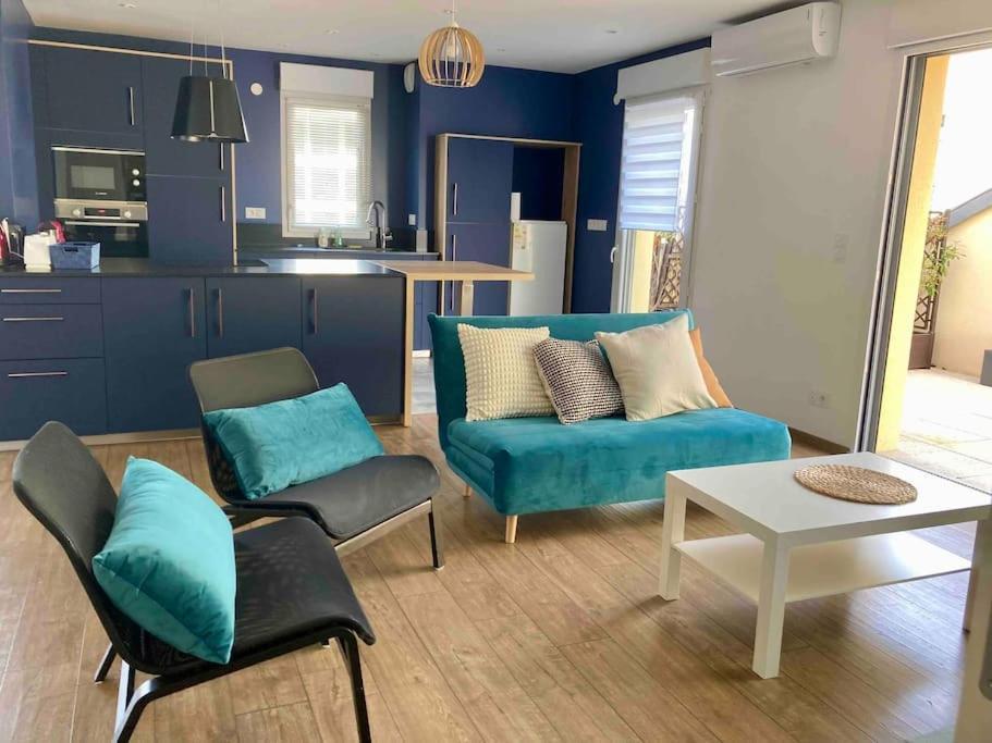 Апартаменты Quai Sud - Gare, 100 M2, Parking, Wifi, Superette, Lave Linge Анже Экстерьер фото
